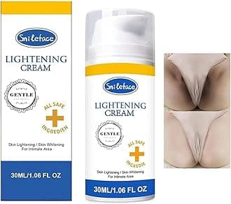 Lightening Cream Skin Bleaching Cream for Body Intimate Area, Private Parts, Underarm, Knees, Elbows, Inner Thigh, Bikini Areas, Skin Whitening Dark Spot Remover For Intimate Part