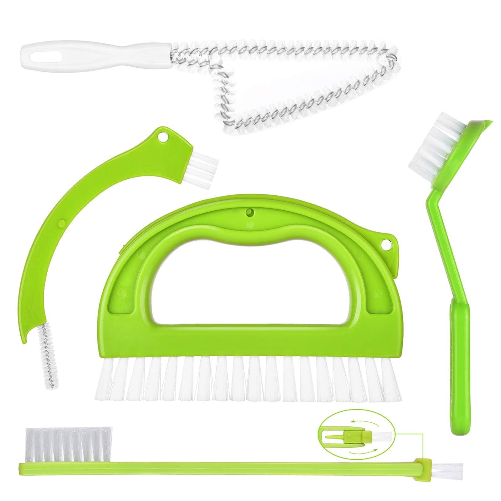 Cleaner Brush, Great Use for Cleaning Shower, Floors, Window, Bathroom, Kitchen