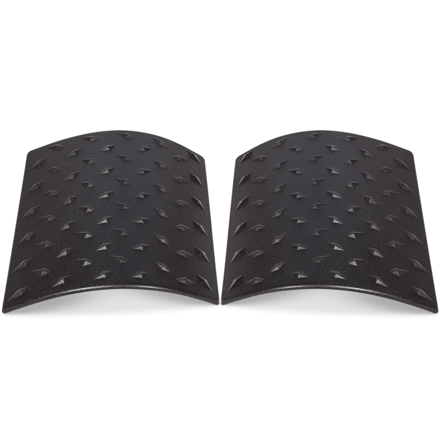 Danti Black Cowl Body Armor Outer Cowling Cover for Jeep Wrangler JK JKU Unlimited Rubicon Sahara X Off Road Sport 2007-2018 (Pack of 2)