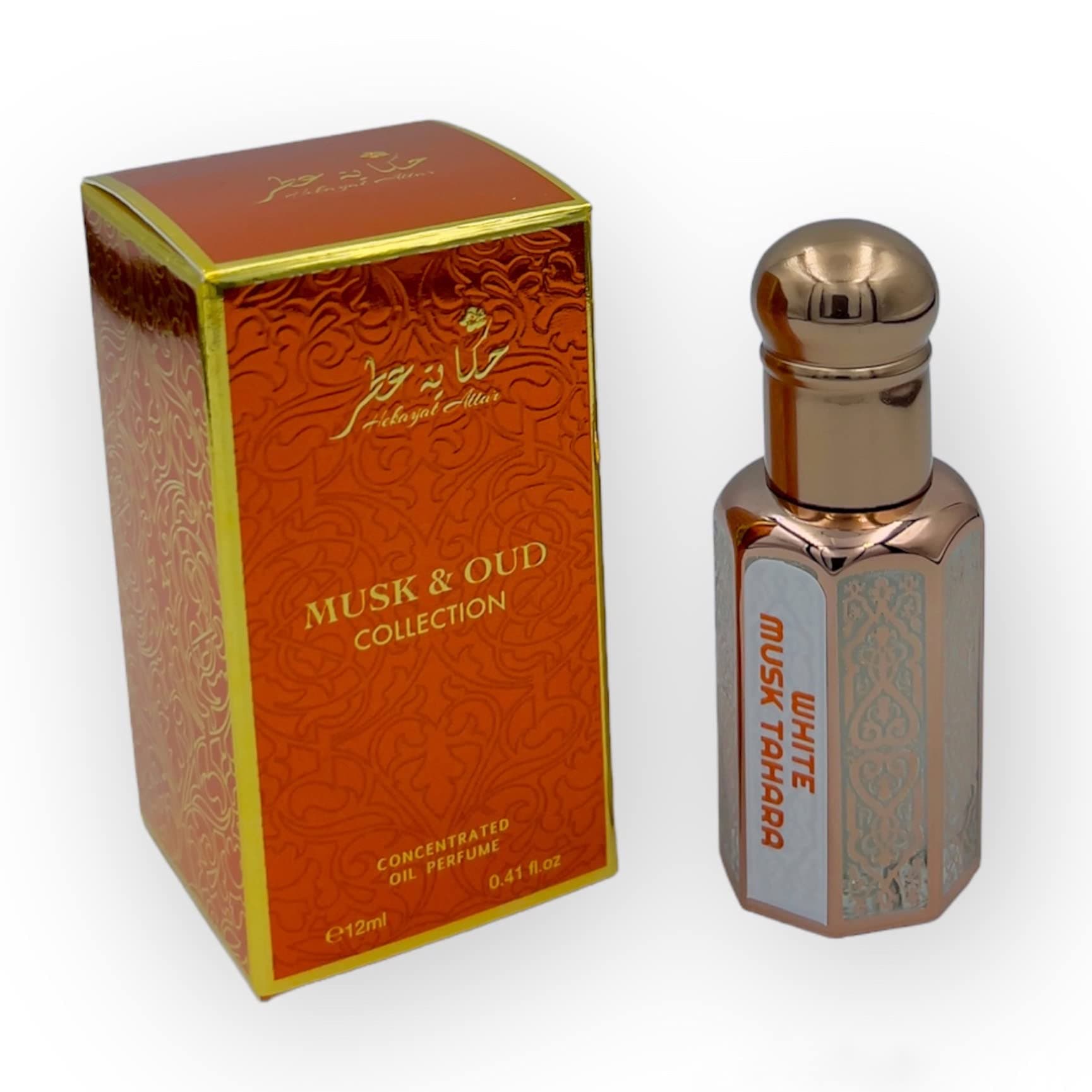 WHITE MUSK TAHARA 12 ML CONCENTRATED OIL PERFUME | MUSK & OUD COLLECTION
