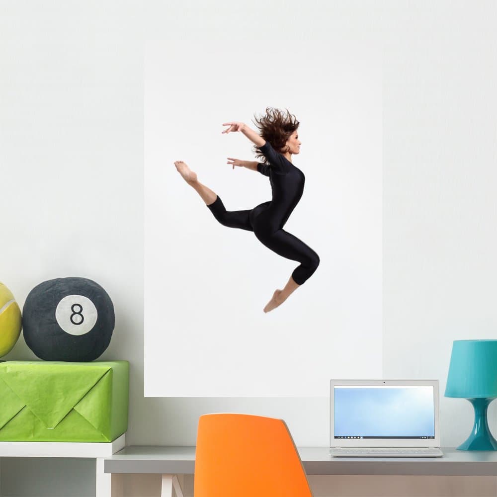 Wallmonkeys Dancing Wall Decal Peel and Stick Graphic WM114333 (36 in H x 24 in W)