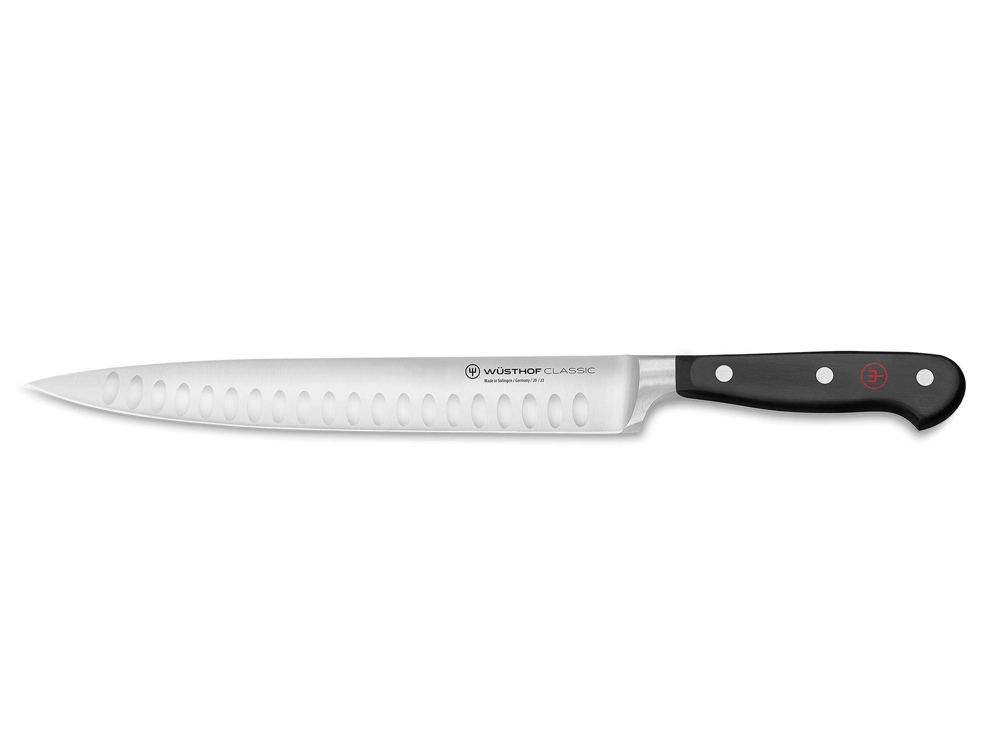 Classic 9" Hollow Edge Carving Knife, Black