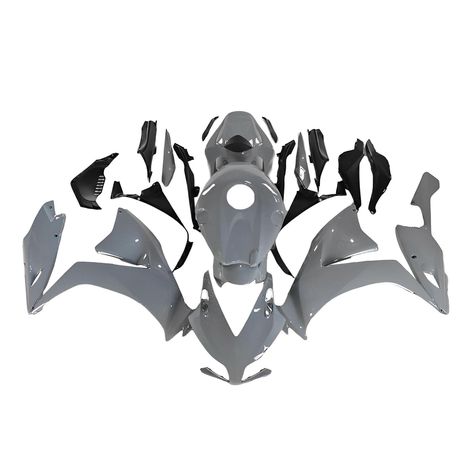 Cement Grey ABS Plastics Fairing Kit Compatible for Honda CBR1000RR 2012 2013 2014 2015 2016 CBR 1000 RR 12-16 Injection Bodyworks Body Kit