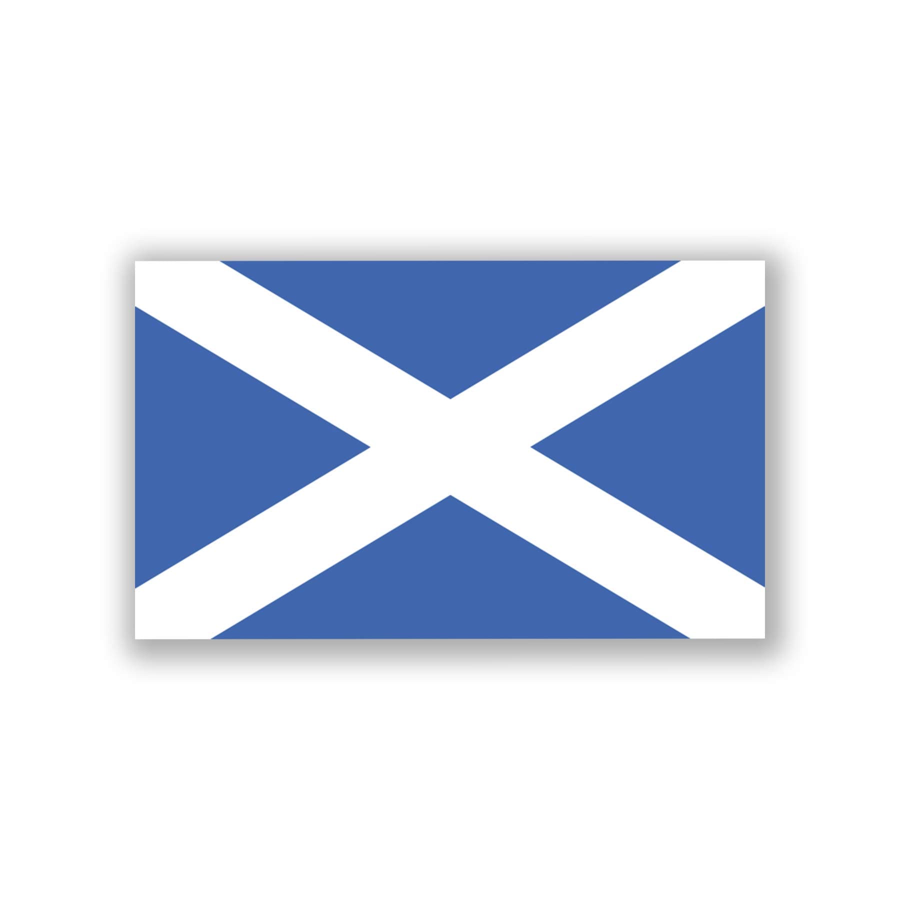 JMM Industries Scotland Flag Vinyl Decal Sticker Scottish Car Window Bumper 2-Pack 5-Inches by 3-Inches Premium Quality UV-Resistant Laminate PDS525