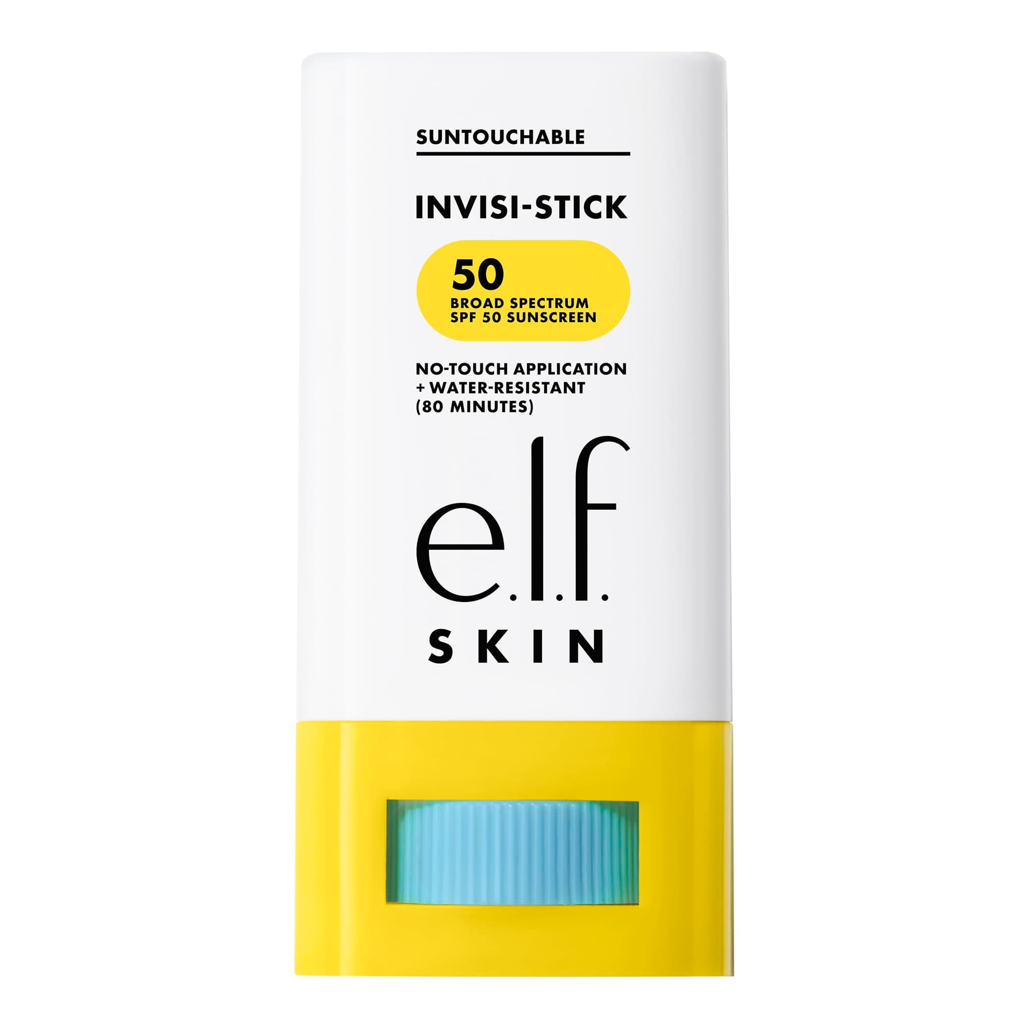 SKIN Suntouchable Invisi-Stick SPF 50, Clear Sunscreen For A Natural Finish, Made With Moisturizing Sunflower Seed Oil, Vegan & Cruelty-Free