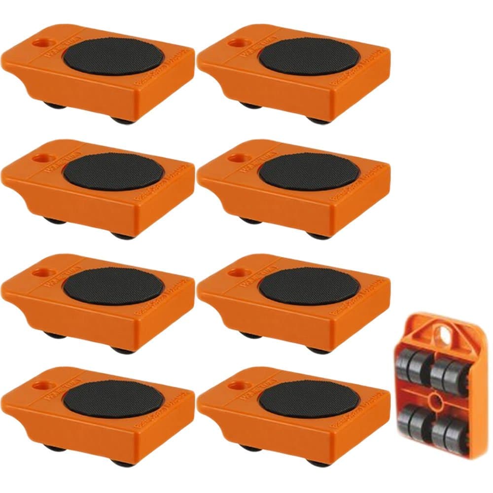 FactorDuty 8pc Furniture Mover Rollers - Furniture & Appliances Roll with Ease 4" x 3"