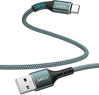 Type C charger fast charging,usb c cable 1M 3A fast charge cable Braided usb c charger cable for Samsung Galaxy S22 S21 S20 S10 S9 S8 Plus Note 10 9 8, Huawei P10 P9, Pixel, Sony Xperia XZ, LG