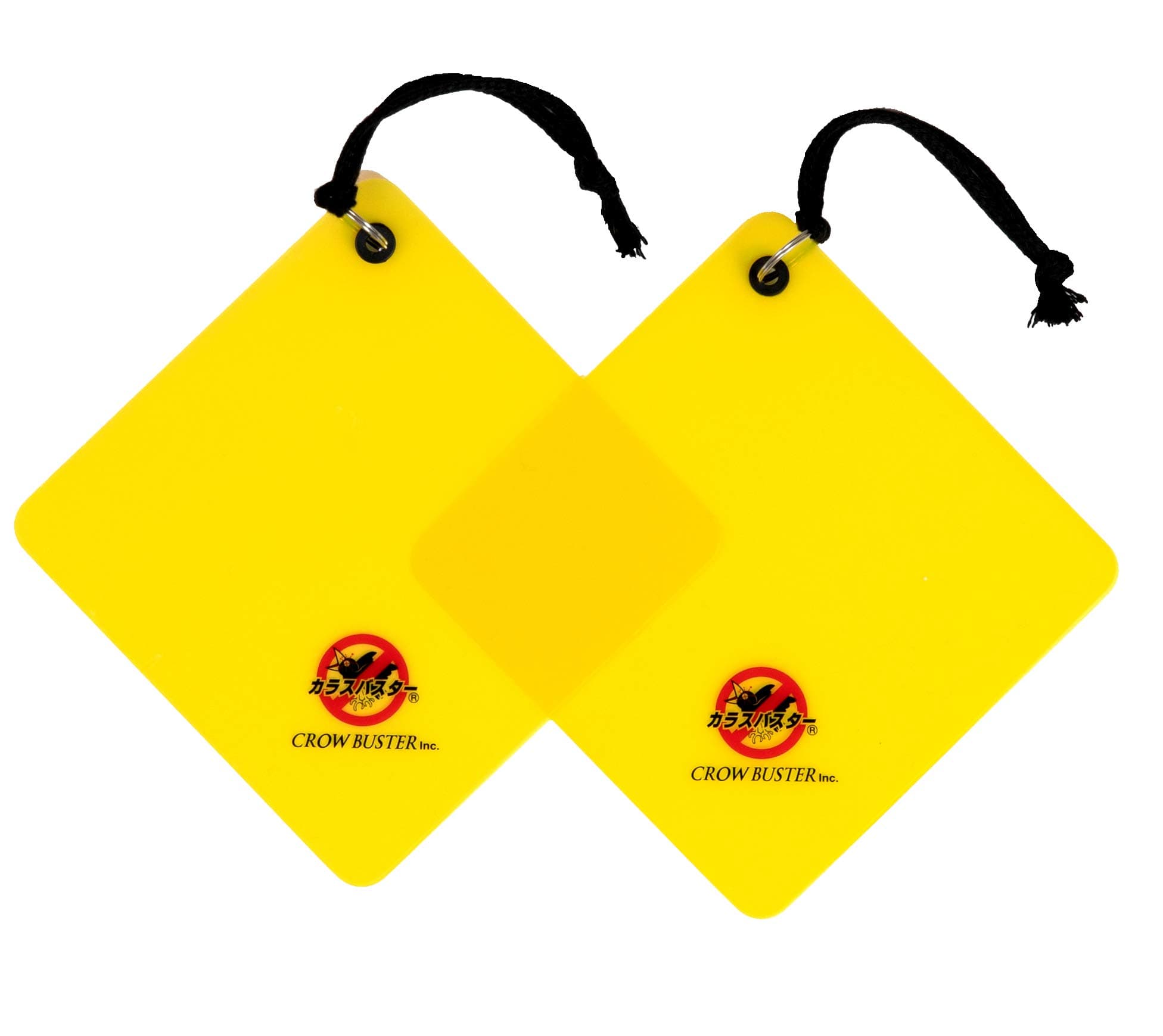 Crow Buster, Crow Repellent [140 Type (14x14cm) x 2 Pieces] Made in Japan, Hang it only.