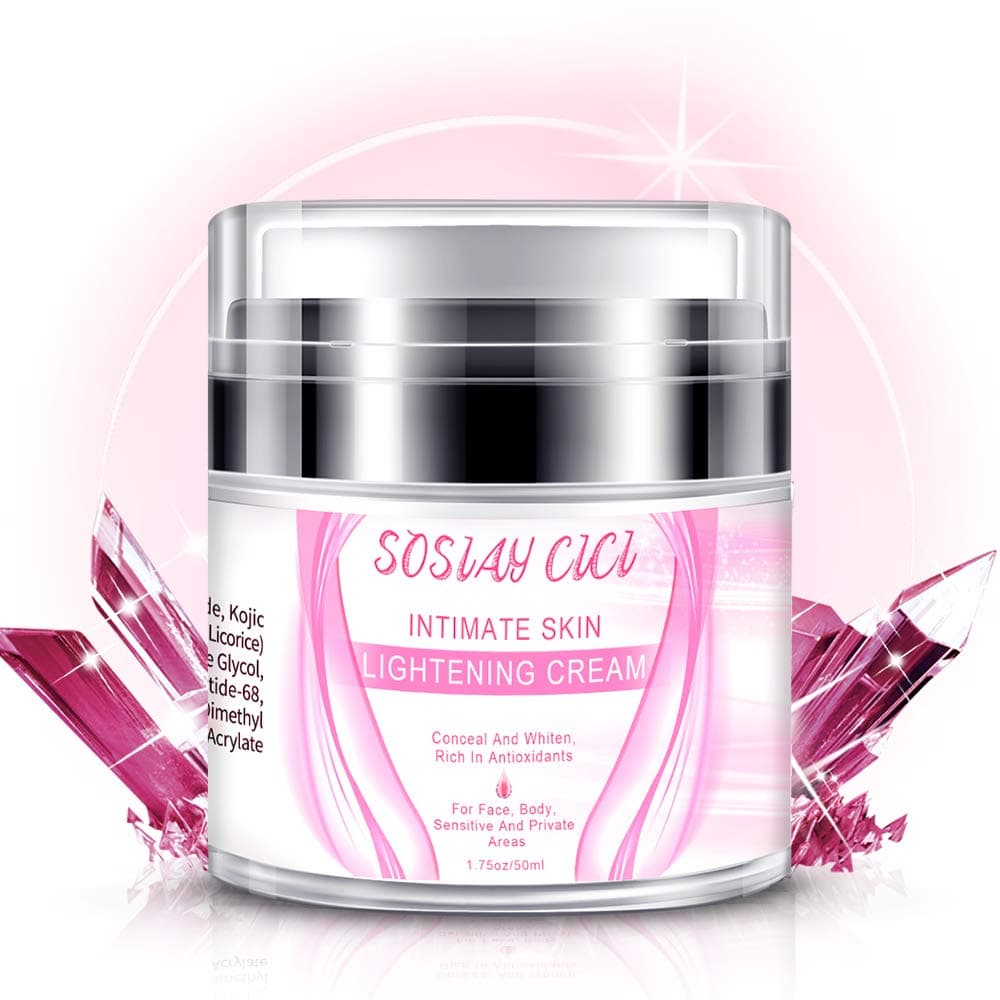 Underarm Whitening Cream - Skin Whitening Cream Bleaching Cream For Body, Intimate Whitening Cream With Niacinamide and Arbutin, Lightening Skin Cream For Face, Bikini and Intimate Areas - 50ML