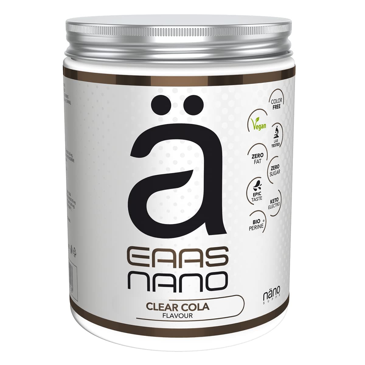 Nano Supps EAAS Essential Amino Acids Clear-Cola Flavor (420Grms)
