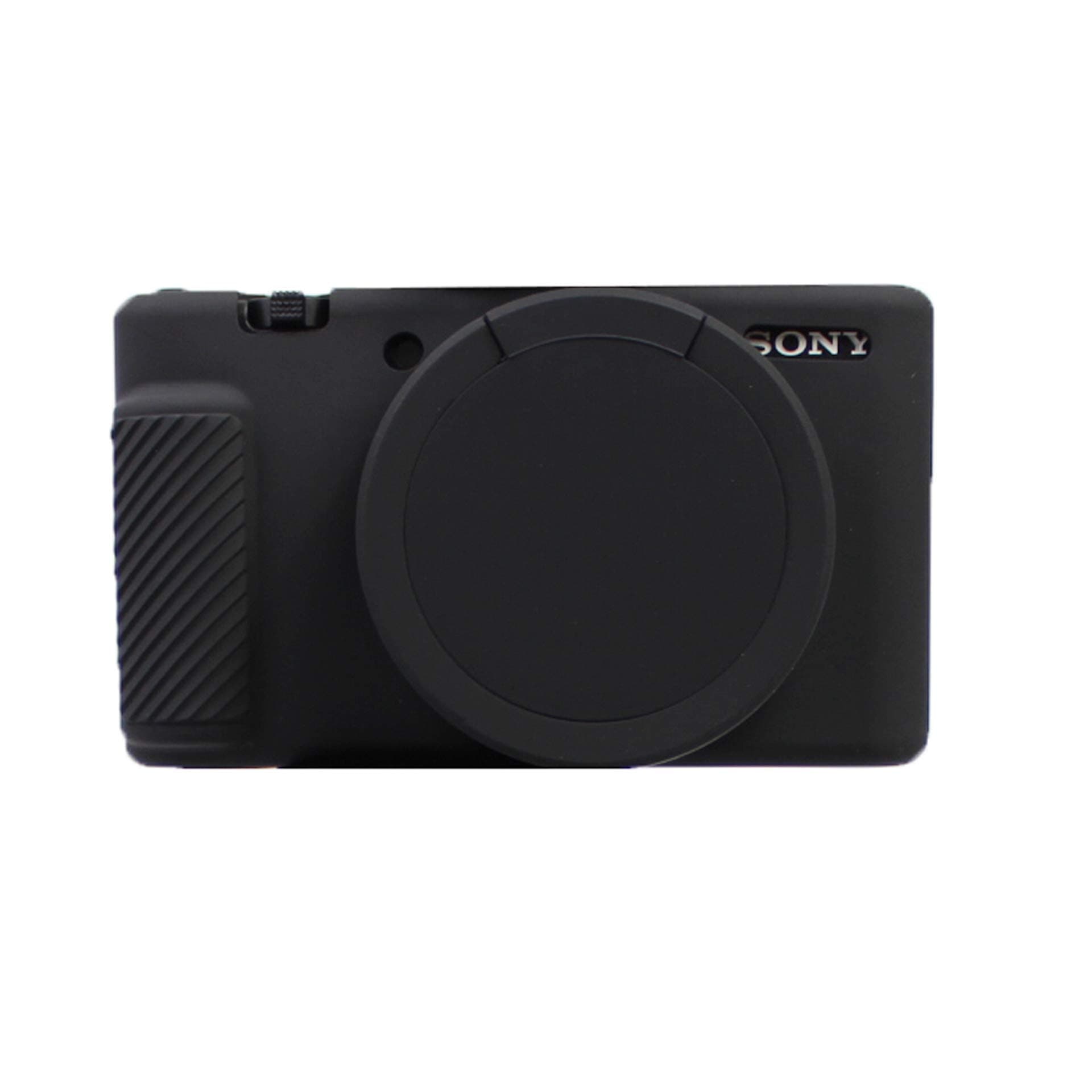 ZV1 Silicone Case, TUYUNG Camera Housing Case Protective Cover, Compatible with Sony ZV-1 ZV1 Vlog Cameras, Black