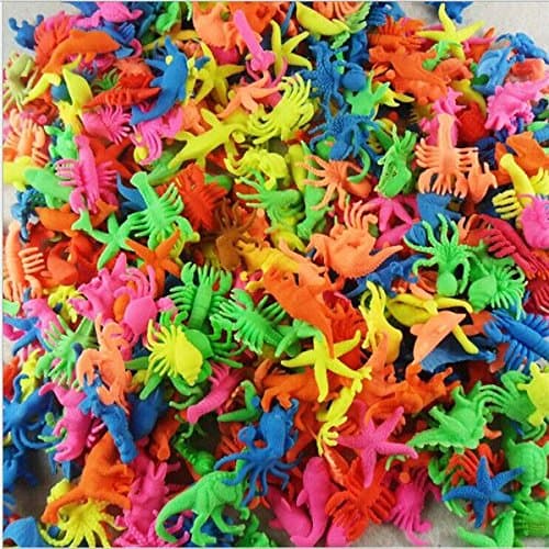100g (32 pcs)Magic Growing in water Sea Creature Animals Bulk swell toys kid gift