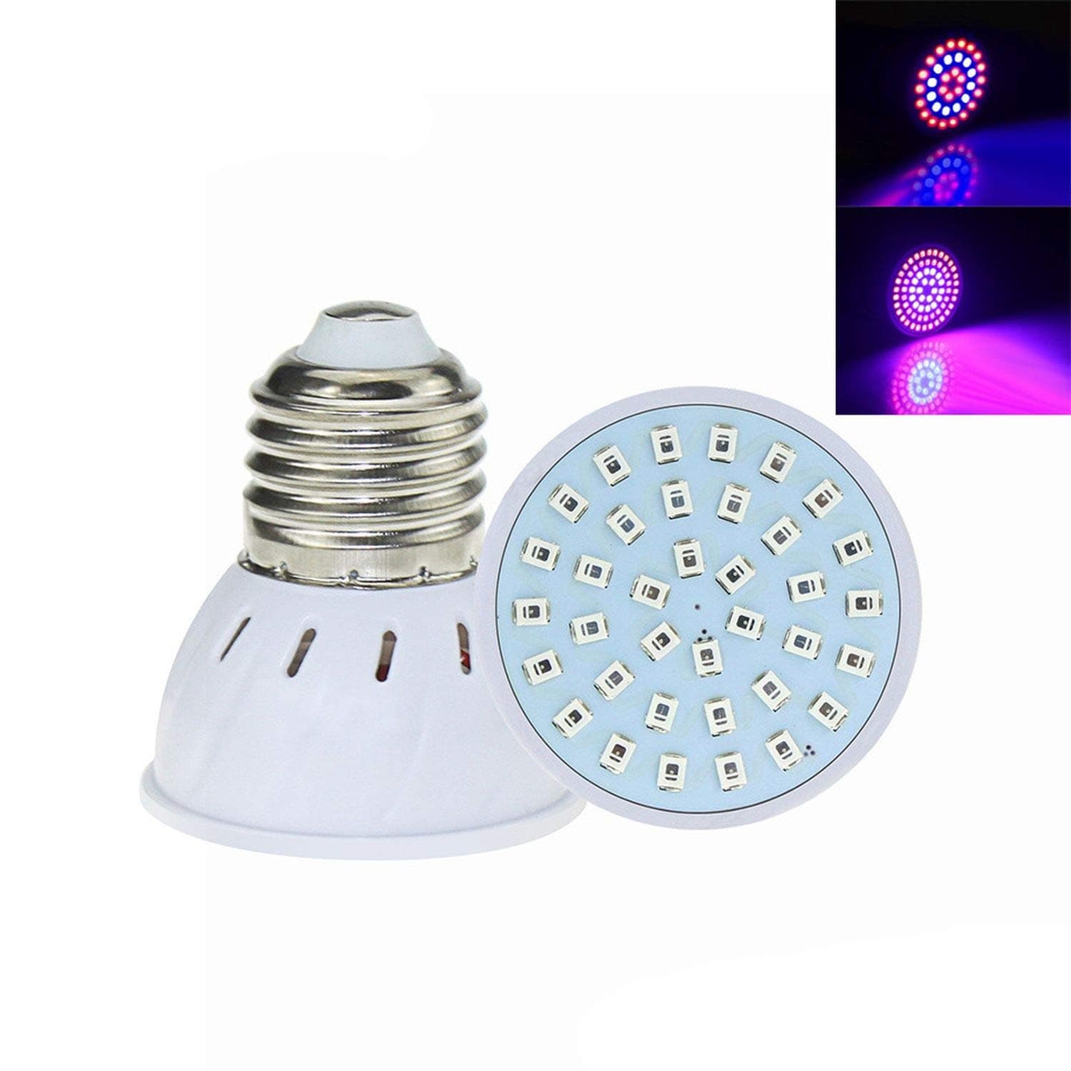 220V LED Grow Light Full Spectrum Fitolampy E27 GU10 MR16 Growing Led Lamp for Plants Aquarium 36 54 72Leds Grow Lights Bulbs,E27,220V 54LEDs