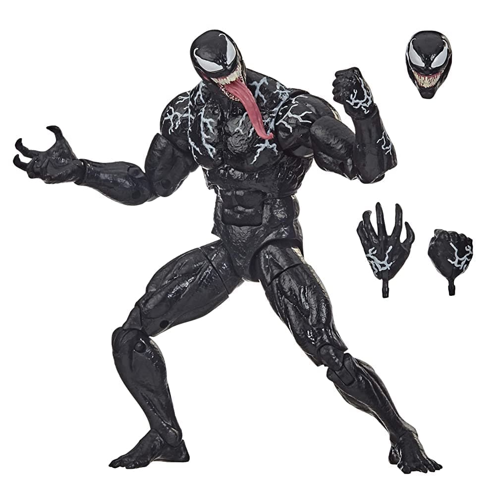 Hasbro Marvel Legends Series Venom 6-inch Collectible Action Figure Venom Toy, Premium Design and 3 Accessories