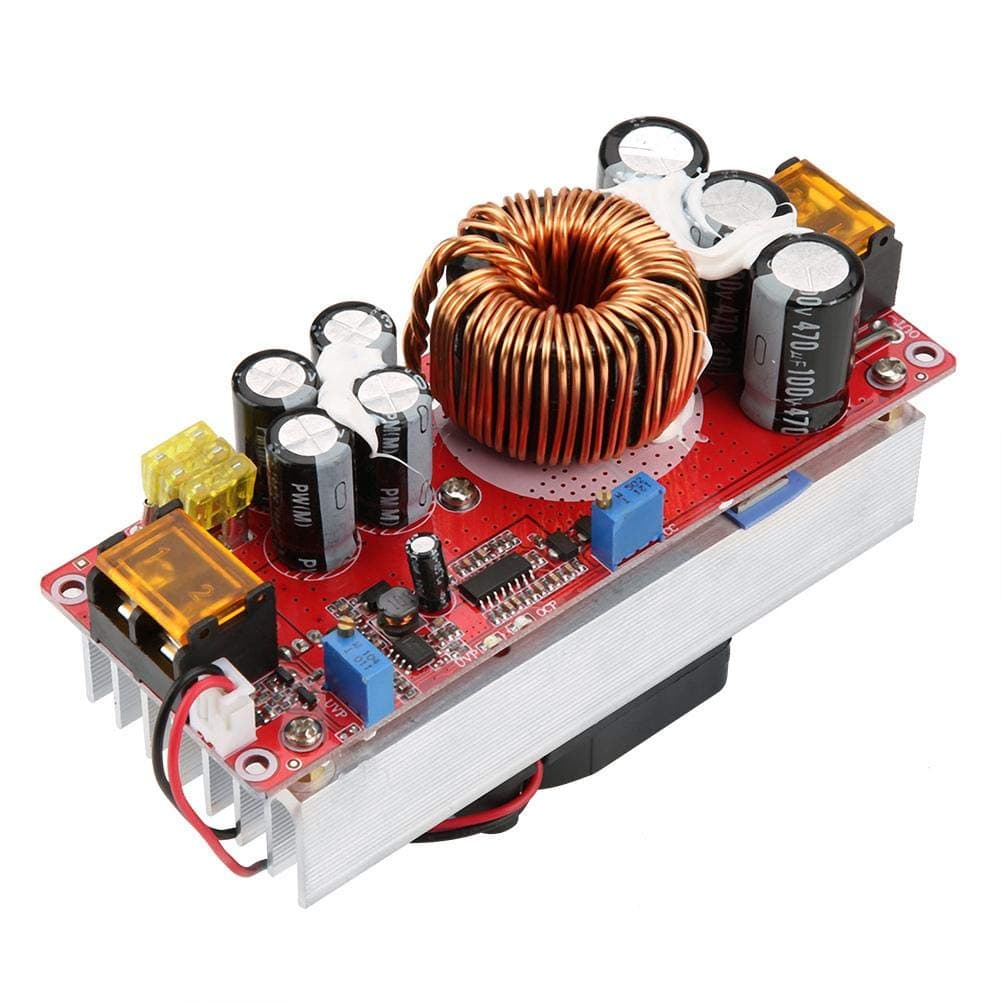 DC-DC Converter Module Boost DC Step Up Voltage Regulator CC CV Stabilizer Power Supply Module 10-60V to 12-97V 1500W 30A