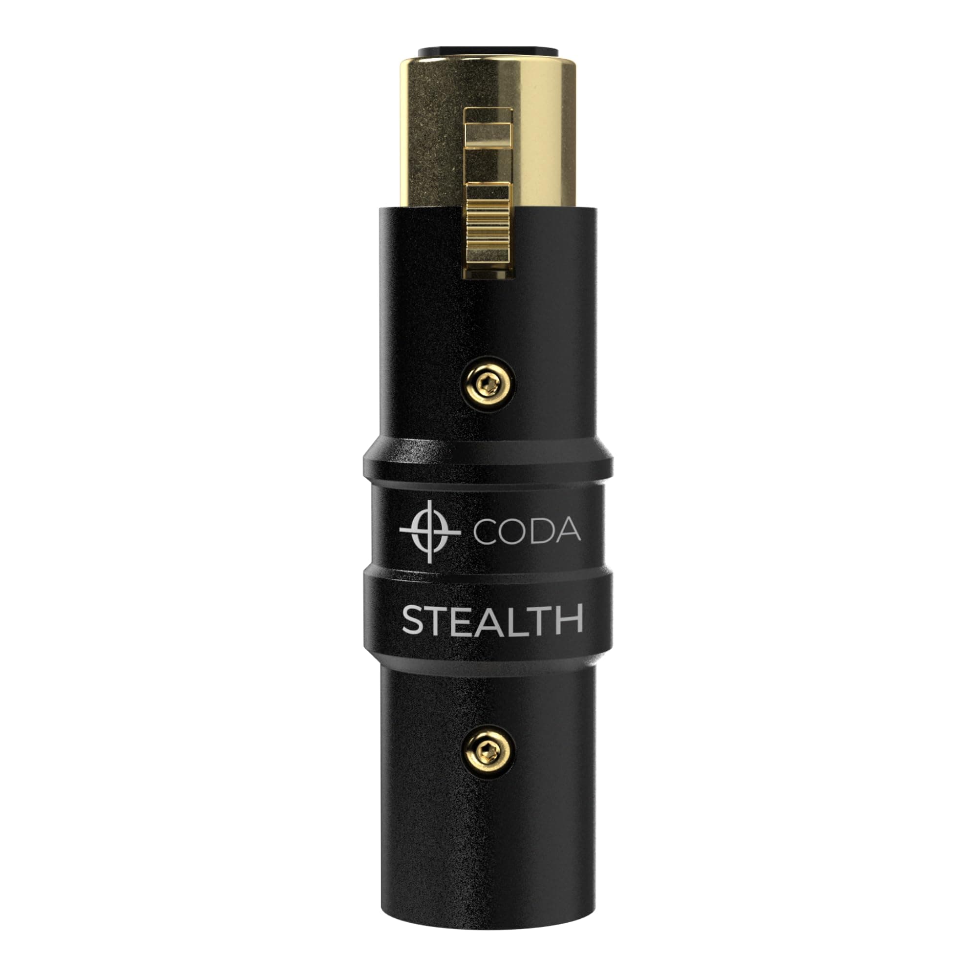 Coda MB-Stealth in-Line Microphone Preamp Mic Gain Booster for Dynamic and Ribbon Mics - 48V Phantom Power Mic Preamp with 28 db Clean Gain, Ultra Low Noise, Enhance Your Podcast or Livestream