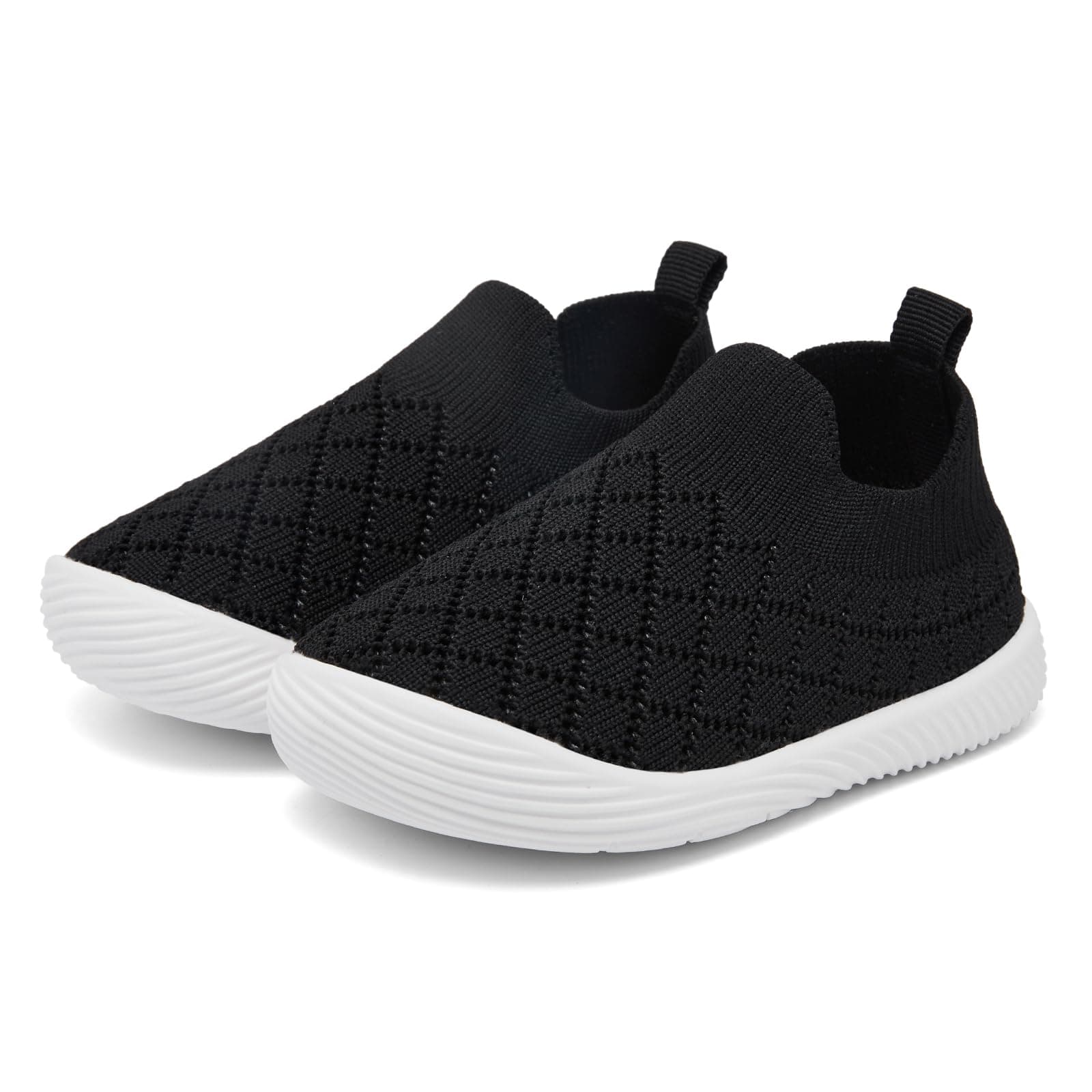 MORENDL Baby Shoes Toddler Walking Sock Shoes Non-Slip Breathable Boys & Girls Sneakers Infant Tennis Shoes