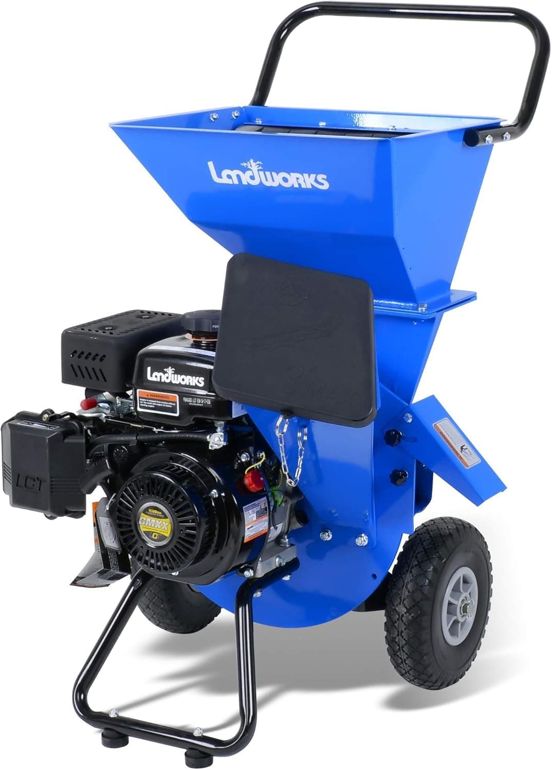Landworks Wood Chipper Shredder Mulcher Super Heavy Duty 7HP 3 in 1 Multi-Function 3" Inch Max Capacity