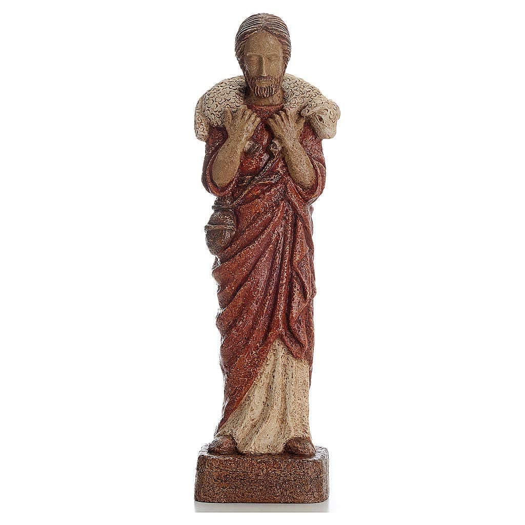 Holyart Good Shepherd Stone Statue 39 cm, Bethlehem Nuns