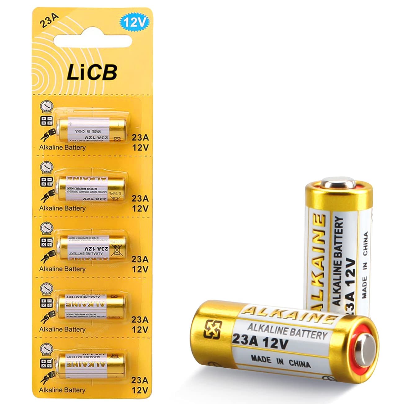 23A A23 12V Alkaline Battery (5PCS)