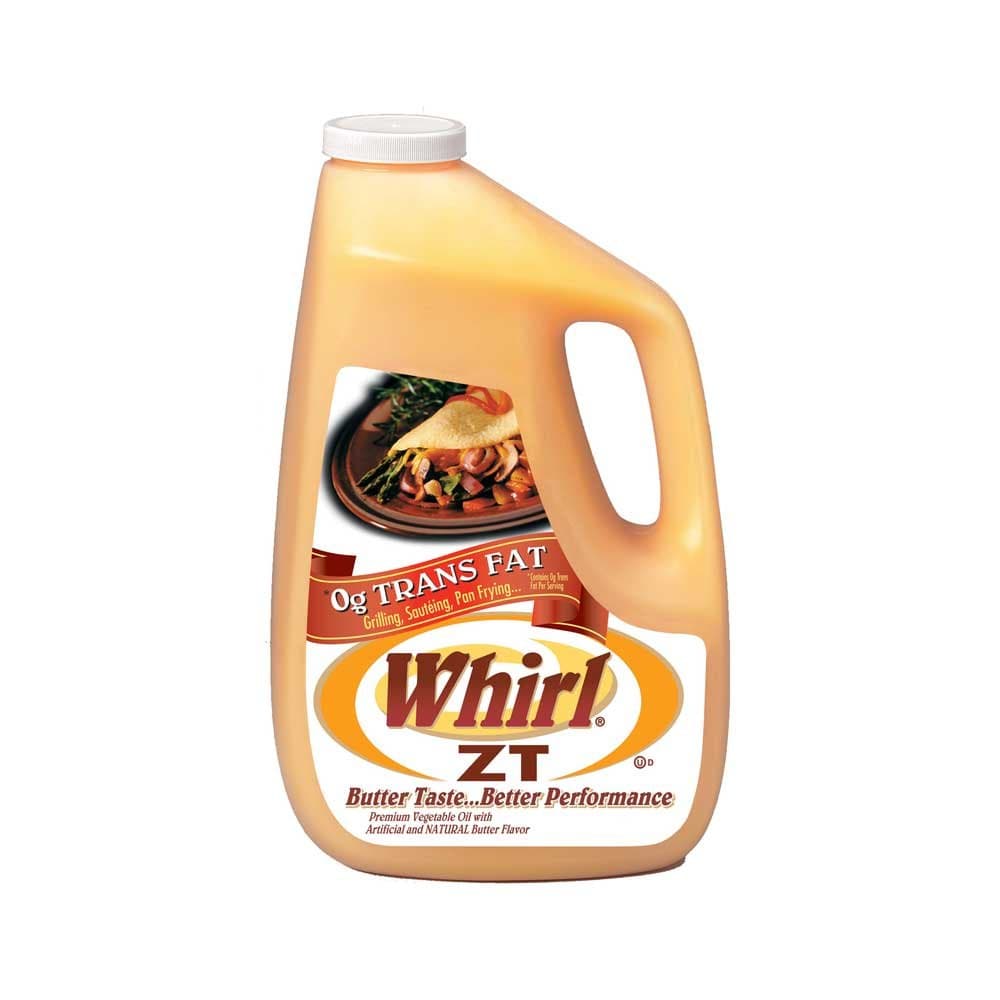 Whirl Butter-Flavored ZT Oil, 1 Gallon -- 3 per case