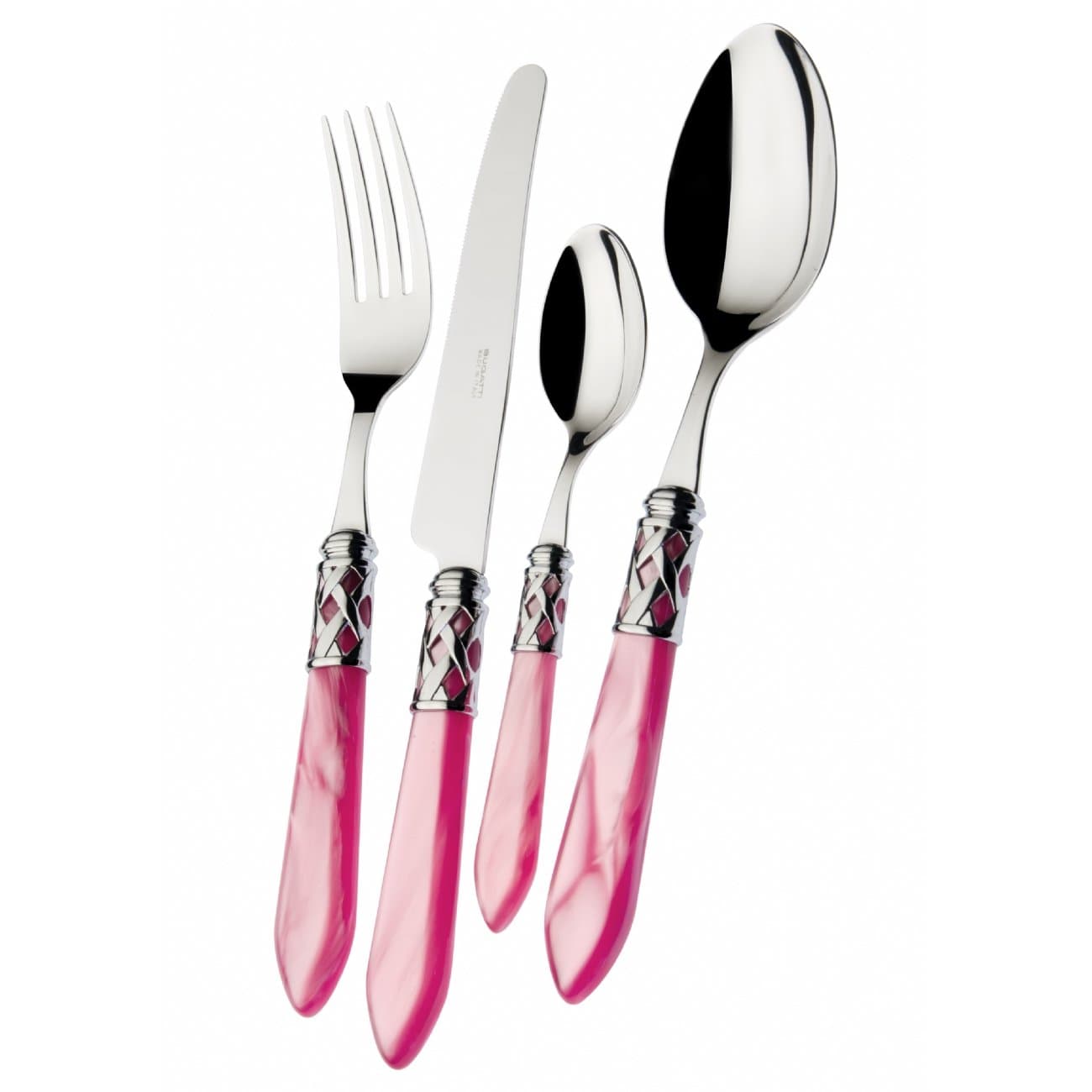 BUGATTI Servizio posate 24 pz. "Aladdin" Fucsia ALCFM-S4250