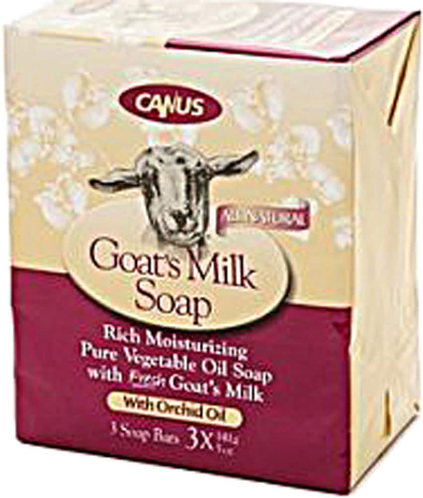 Canus Goat's Milk Bar Soap - 3 Pack