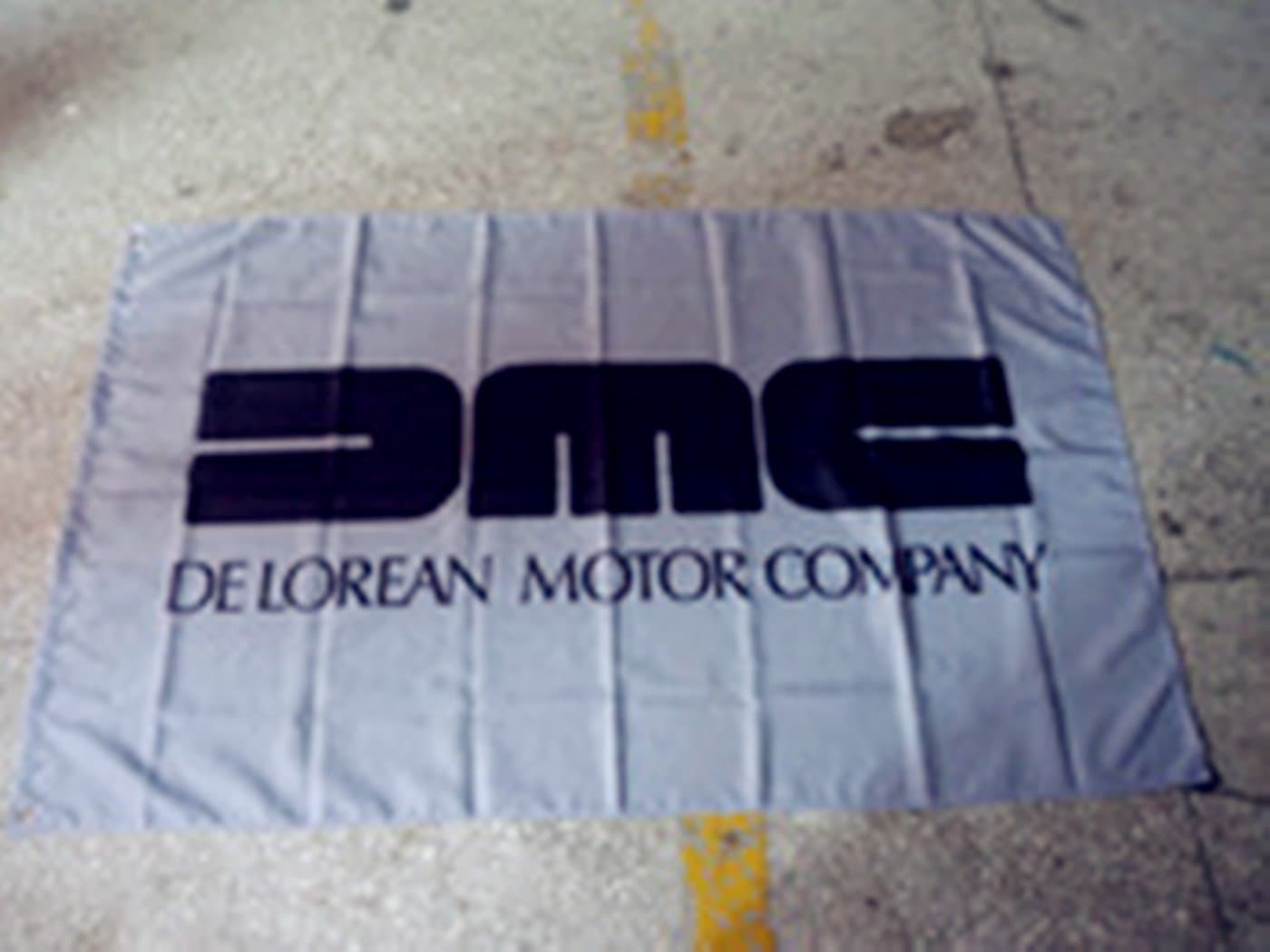 DMC flag DMC banner DeLorean Motor Company flag DeLorean Motor Company banner--polyster flags,Brass Grommets,Anti-UV,Digital Printing---car flags 3X5 ft