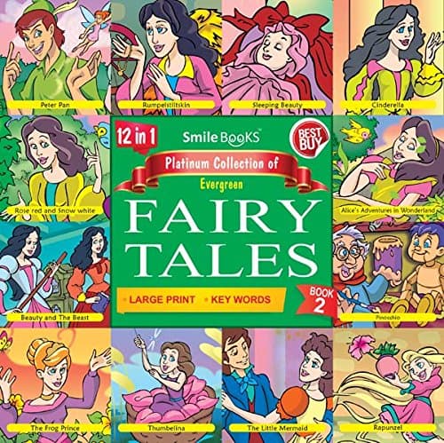 12 in 1 Platinum Collection of Evergreen Fairy Tales- Book 2 Paperback – 1 January 2016