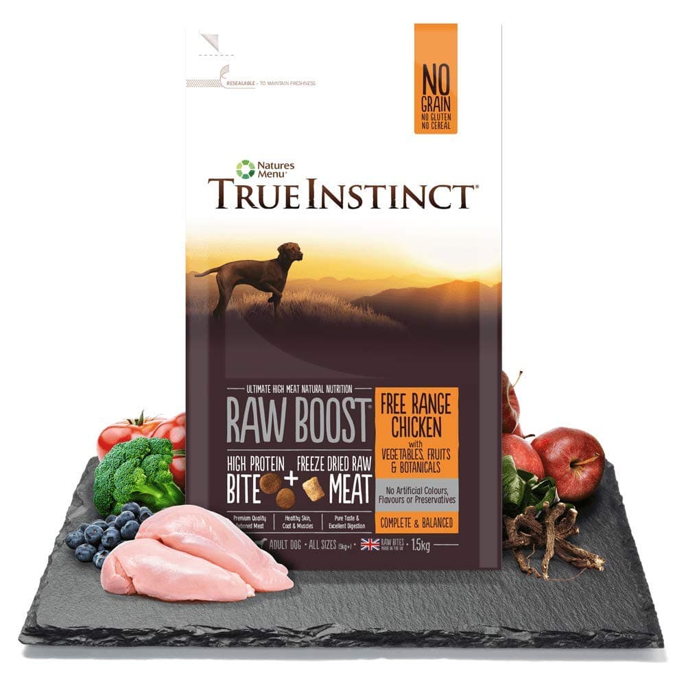 Natures Menu Dog Adult True Instinct Raw Boost Free Range Chicken 5kg