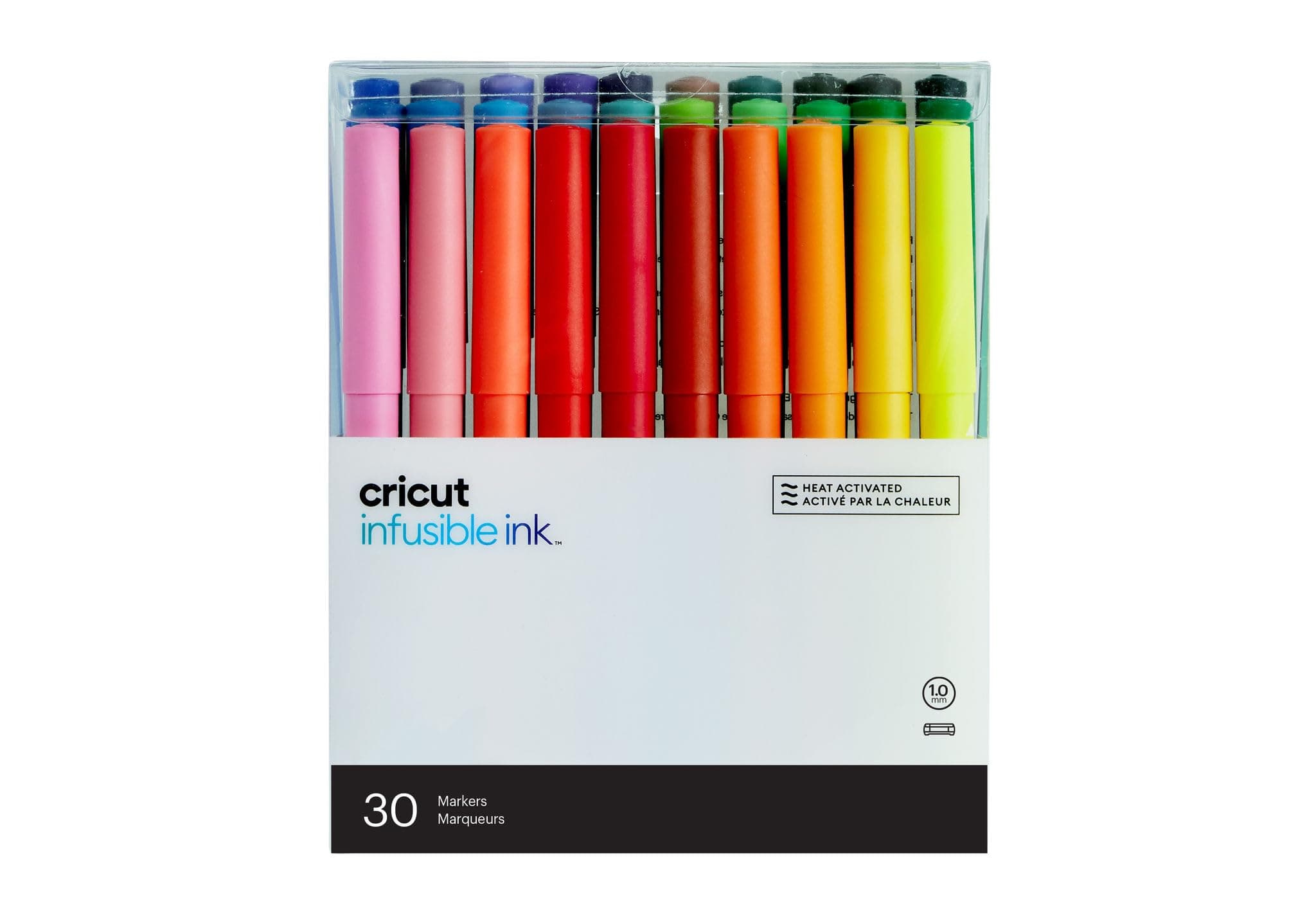 Infusible Ink™ Markers 1.0, Ultimate (30 ct), Sampler - for Sublimation & HTV projects - Compatible with Maker & Explore Machines