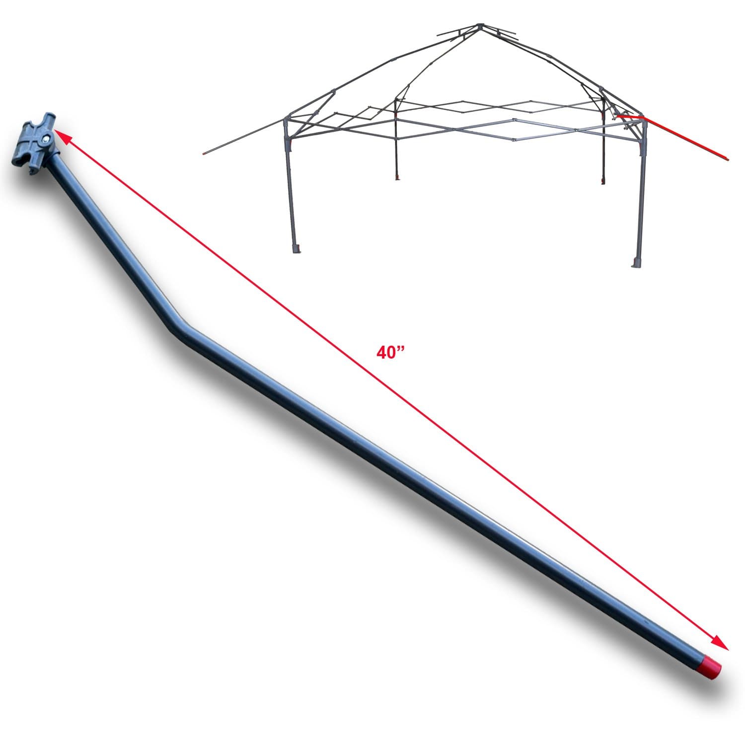 for Coleman 13 x 13 Shelter Canopy Gazebo Extend Lower ROOF Pole Replacement Parts for Model 2000023972