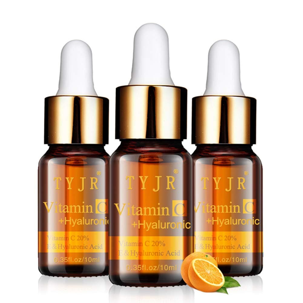 clifcragrocl Essence 10ml Vitamin C Moisturizing Hyaluronic Acid Serum Anti-Wrinkles Liquid Essence