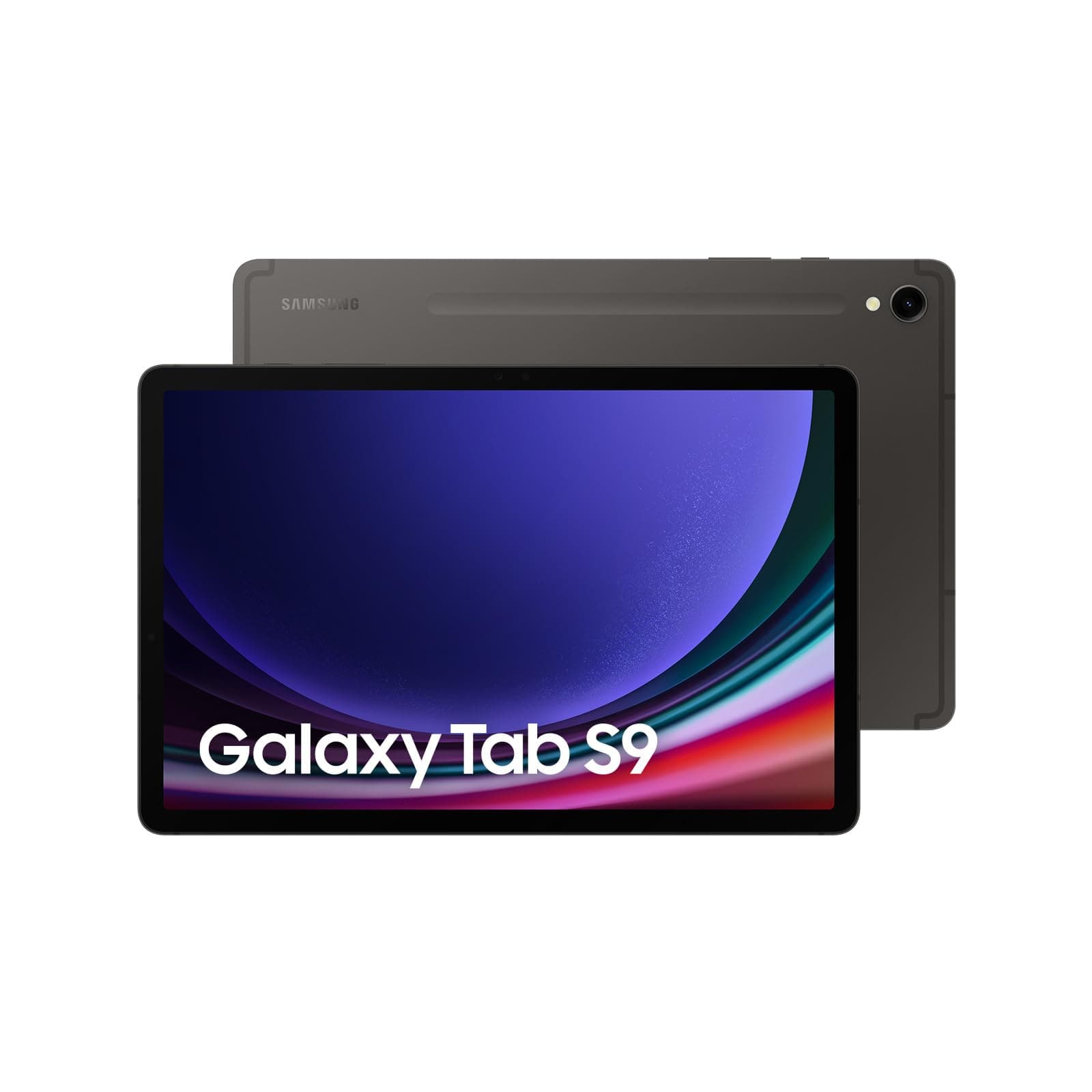 Samsung Galaxy Tab S9 11” 128GB WiFi 7 Android AI Tablet, Snapdragon 8 Gen 2 Processor, AMOLED Screen, Durable Design, S Pen Included, Long Battery Life,International Version, 2023, Graphite