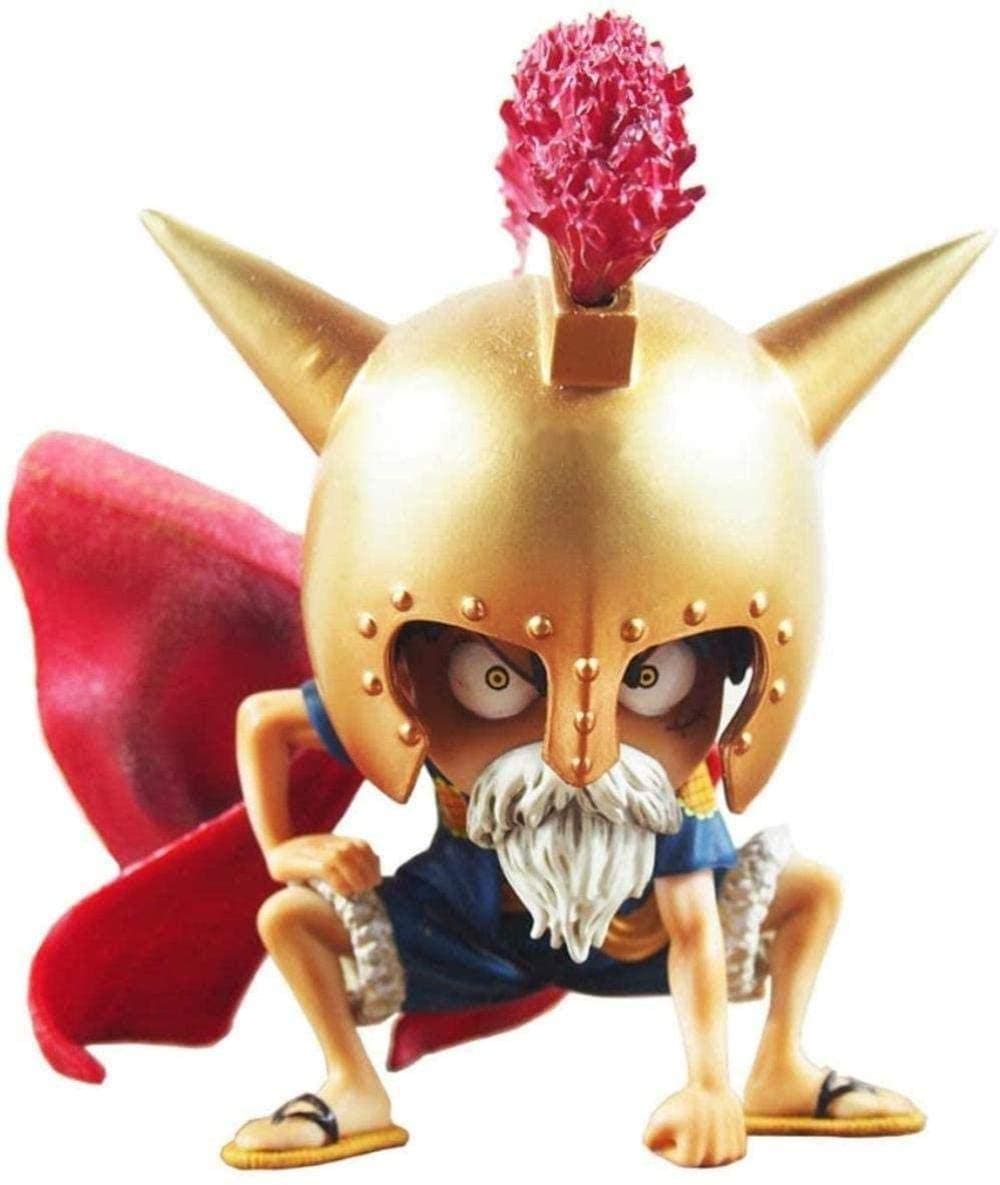 One Piece Anime Characters: Monkey D. Luffy Gladiator Edition PVC Figure - Anime Model Gift for Adult Children and Anime Fans - High 5 1 Inches DJG185 XUAGMT