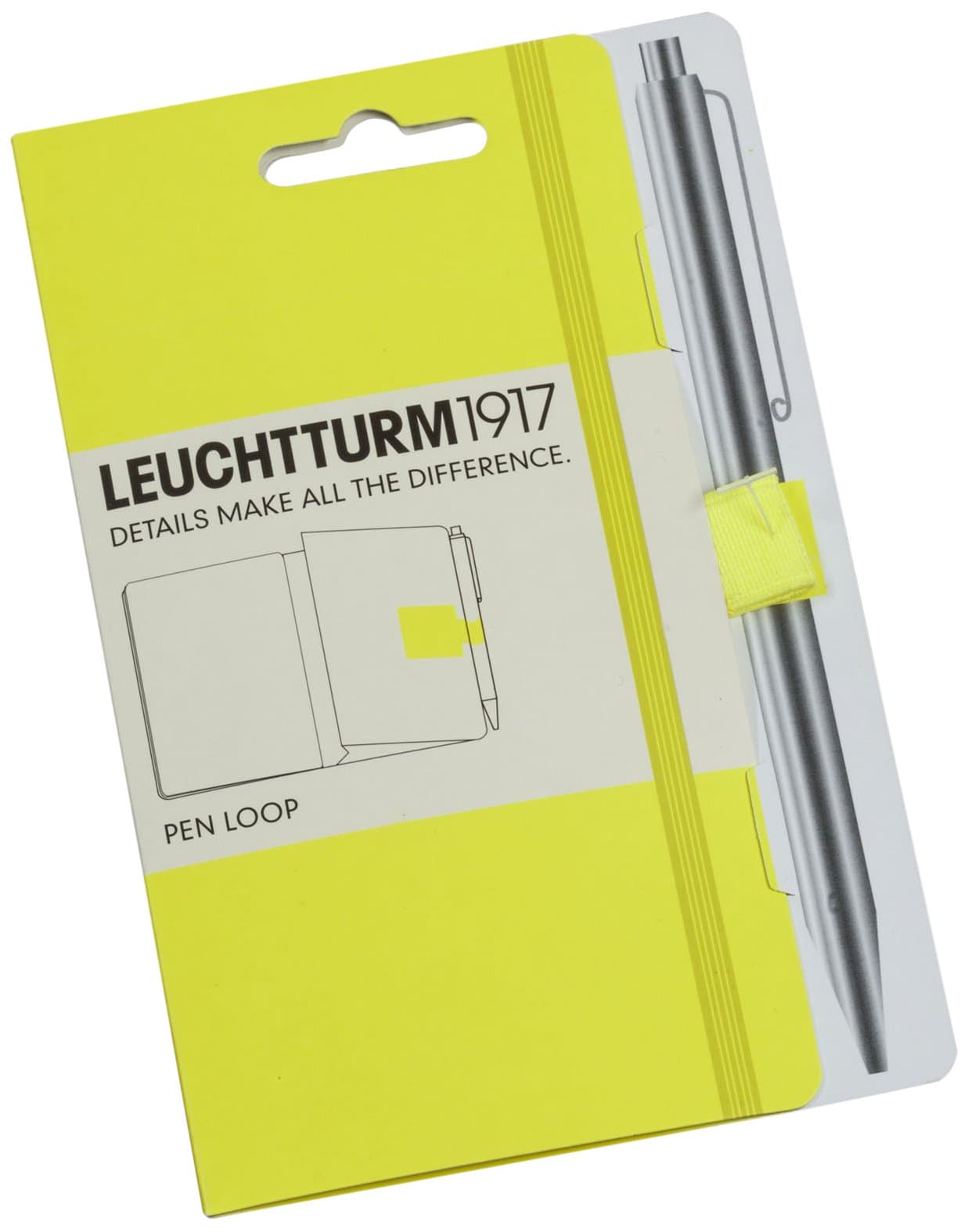 Leuchtturm1917 Self-Adhesive Pen Loop Yellow neon