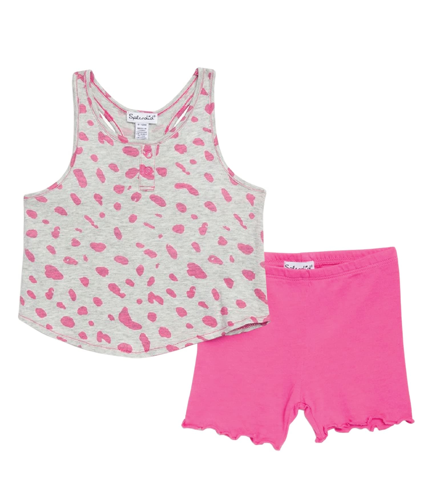 Splendidbaby-girls Baby Girls Top and Bottom Set Infants toddlers top bottom short set
