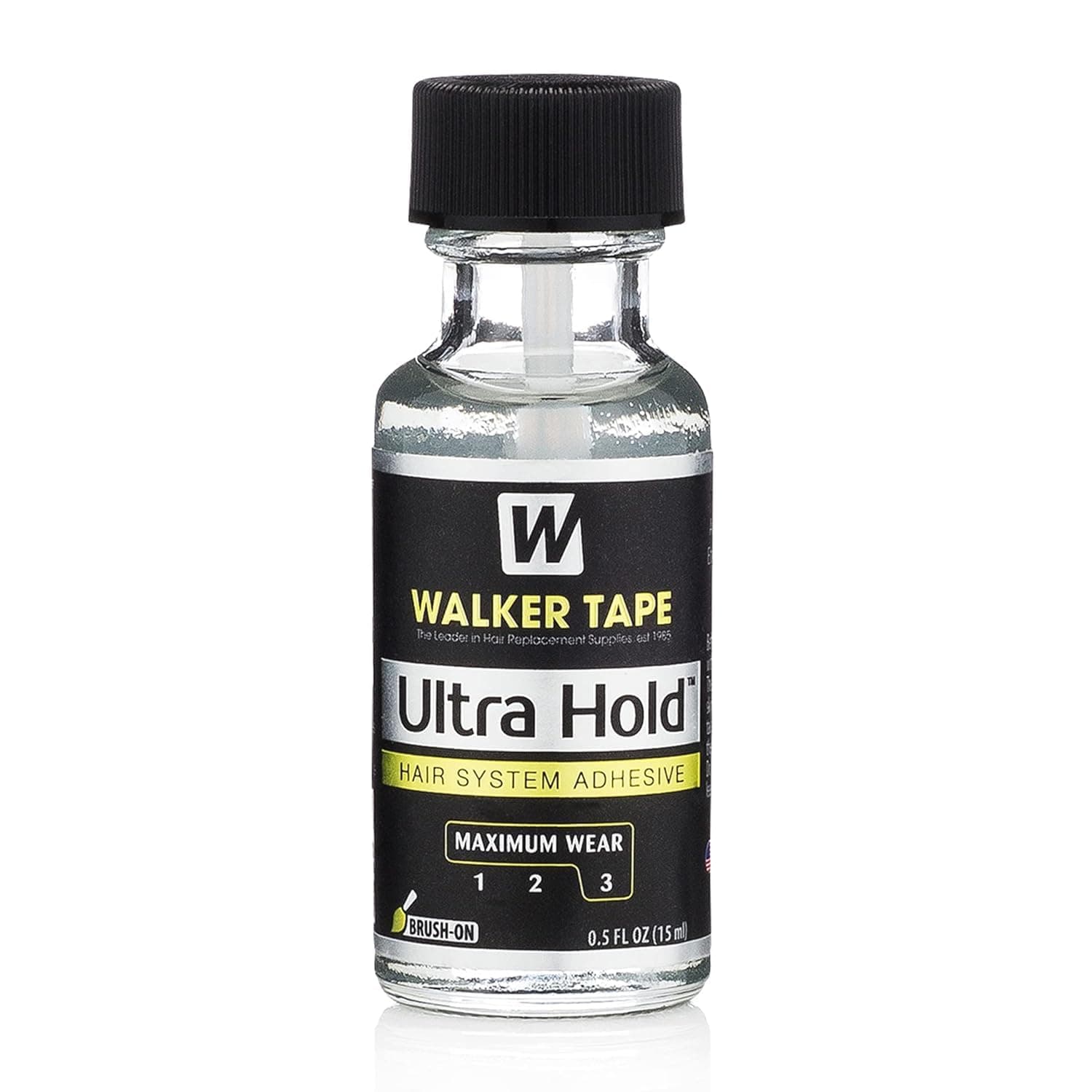 Walker Ultra Hold Glue For Hair Patch Hair Wig Hair Extensions For Woman And Men Hold Up To 2-4 Weeks | Waterproof 15ML