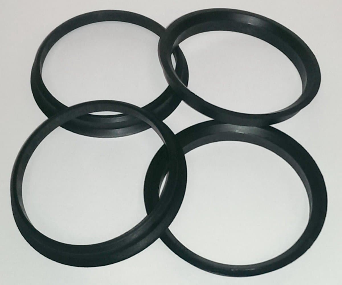 AccuWheel ACHR74-7060 Wheel Hub Centric Rings (74.10mm OD to 70.60mm ID) - Pack of 4 pcs