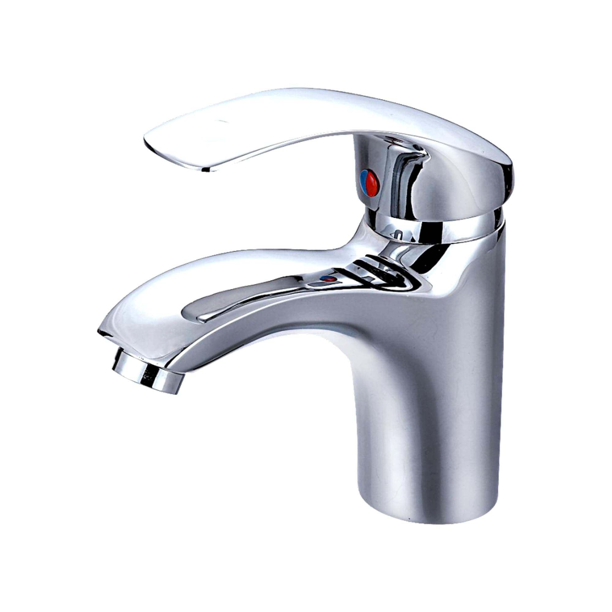 ODI bathroom Fixtures, Standart Spout Basin Mixer with Pop-up Waste - Bauloop Collection
