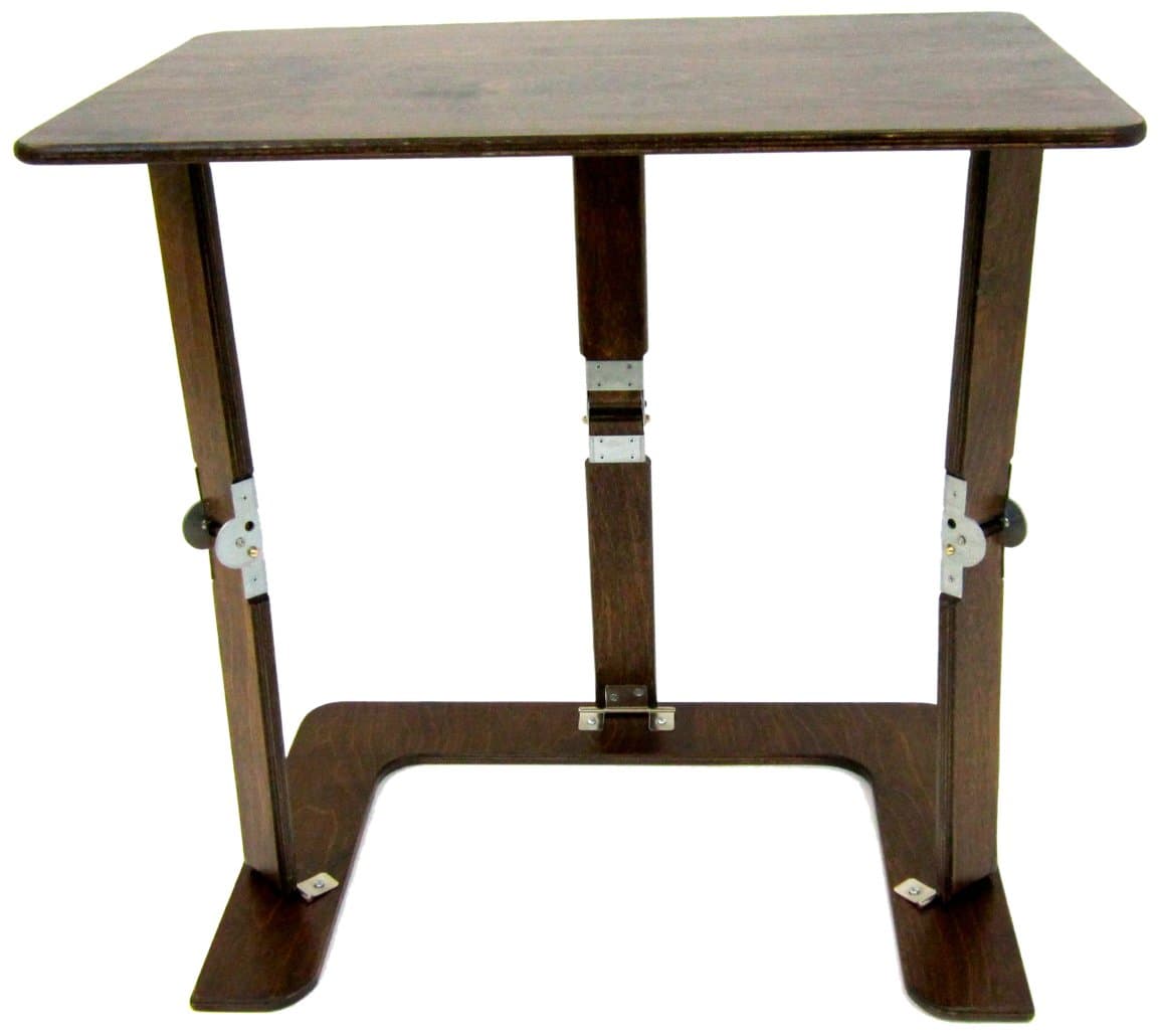 Spiderlegs Folding Couch Desk Tray Table, 25-Inch, Dark Walnut