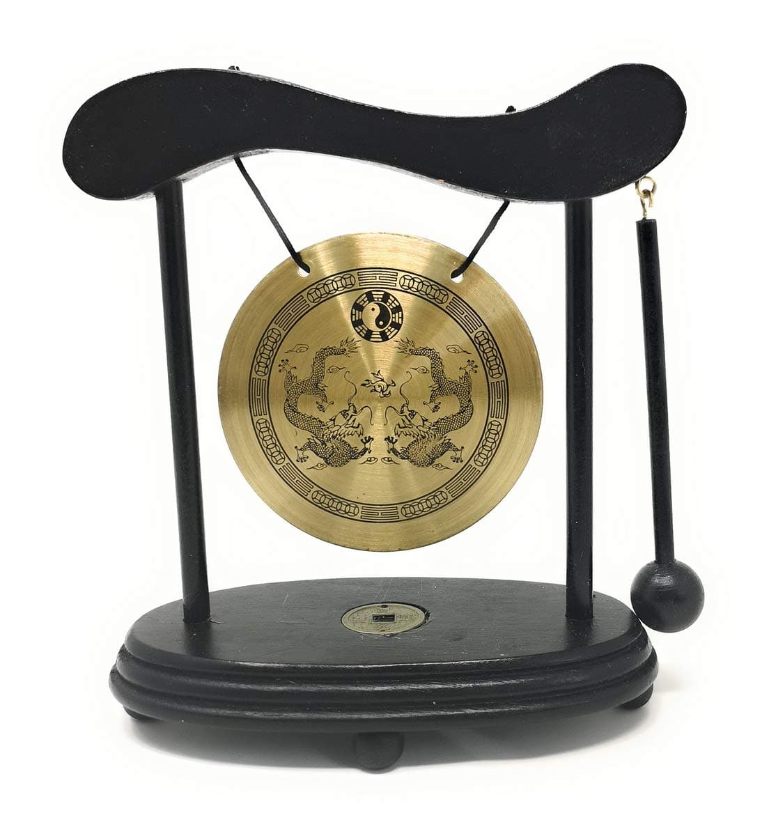 Zen Art Brass Feng Shui Desktop Gong
