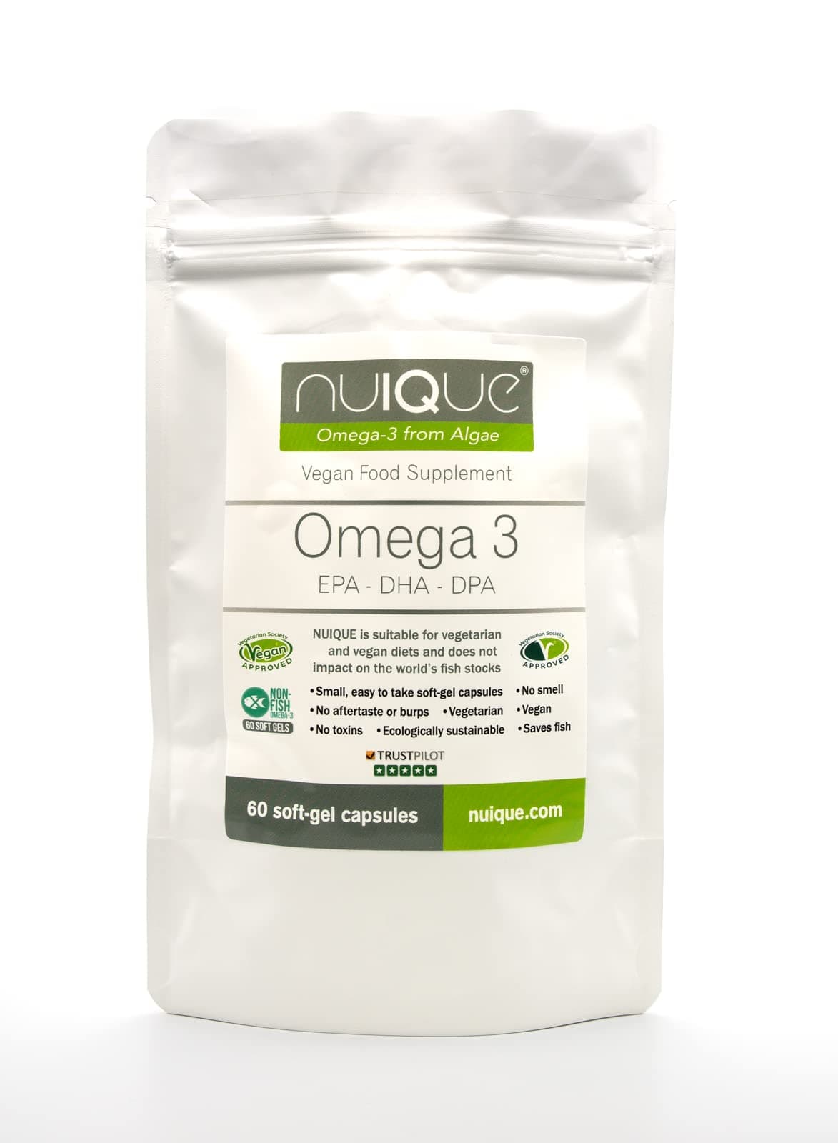 Nuique Vegetarian Omega-3 EPA and DHA