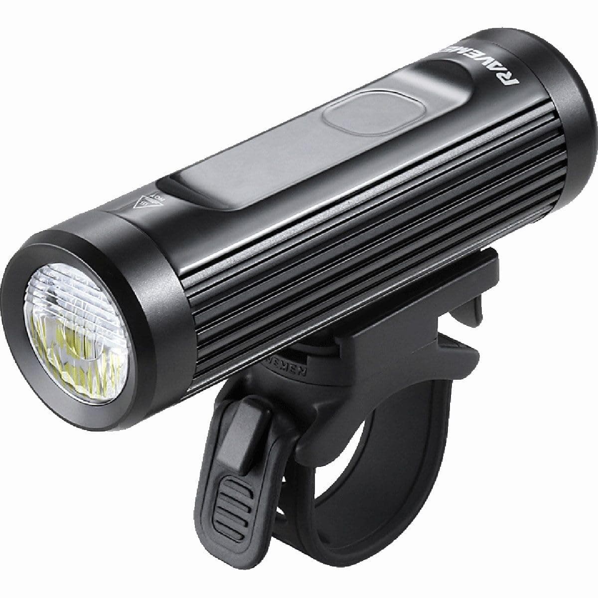Ravemen Unisex's CR900 900 Lumens Front Bike Light. USB Rechargeable Dualens, Black, One Size