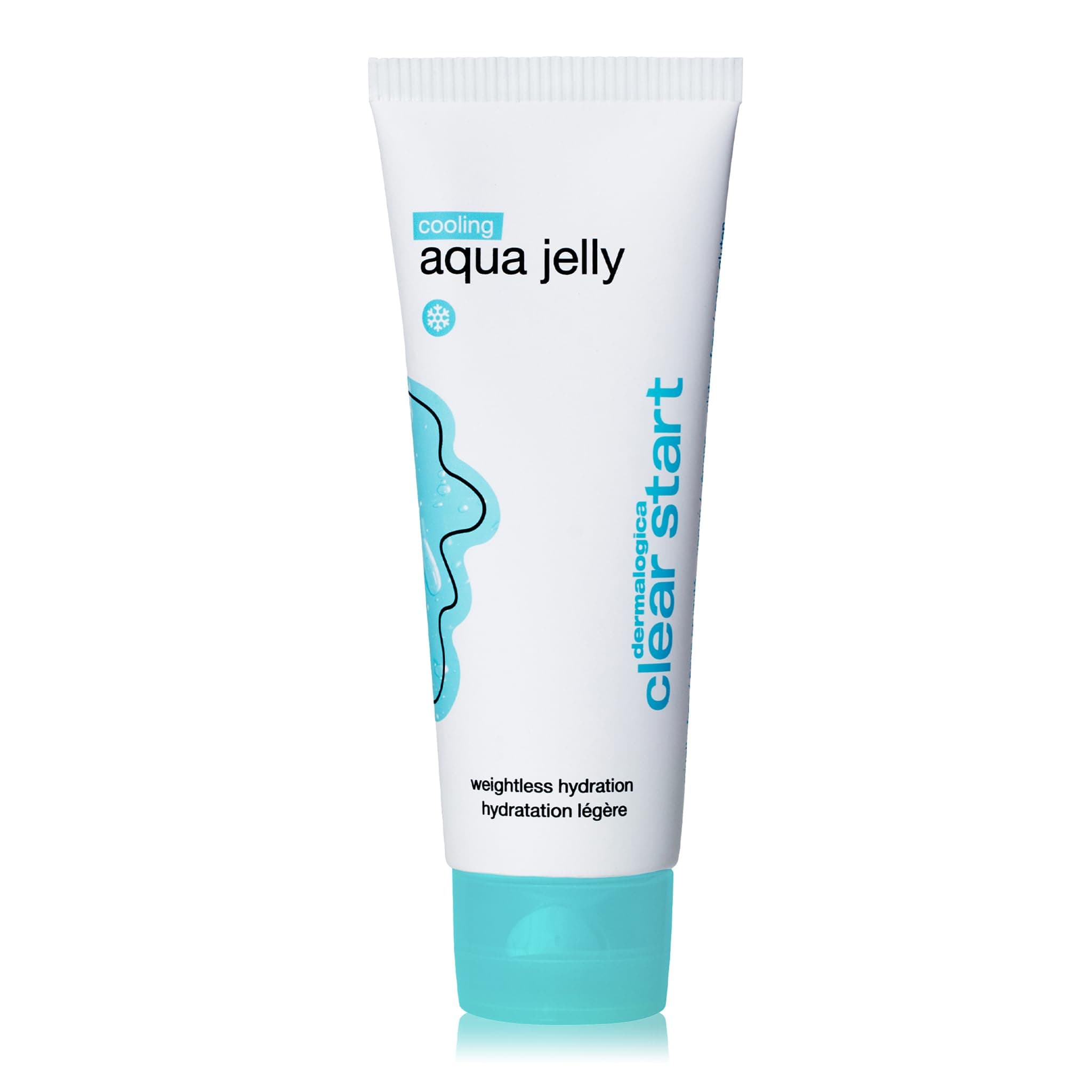 Clear Start Cooling Aqua Jelly (2 Fl Oz) Lightweight Gel Moisturizer For Oily Skin - Deeply Hydrate & Reduce Excess Oil for Dewy Glow With No Shine