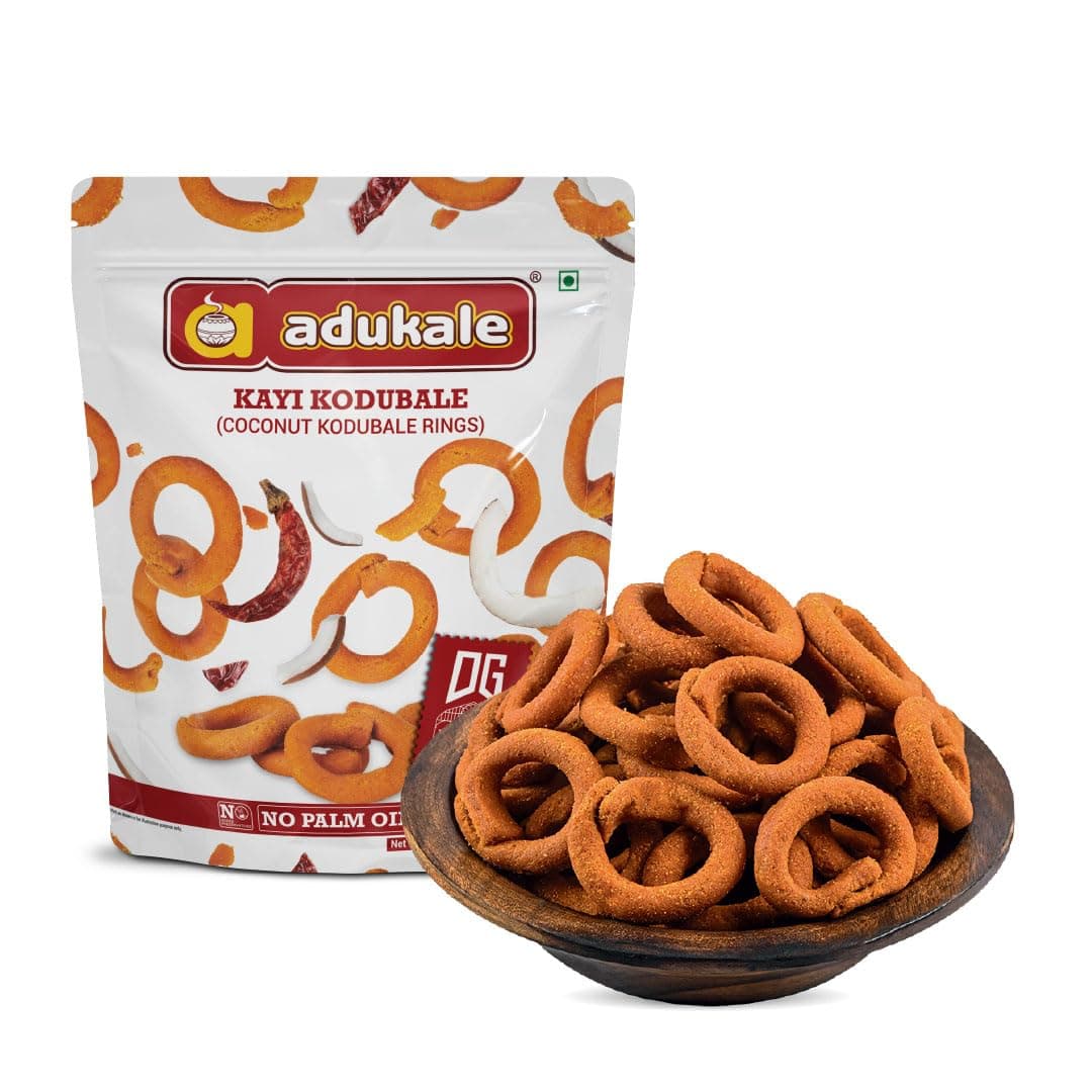 Adukale Kayi Kodubale (Coconut) | No Palm Oil | 180g Pack