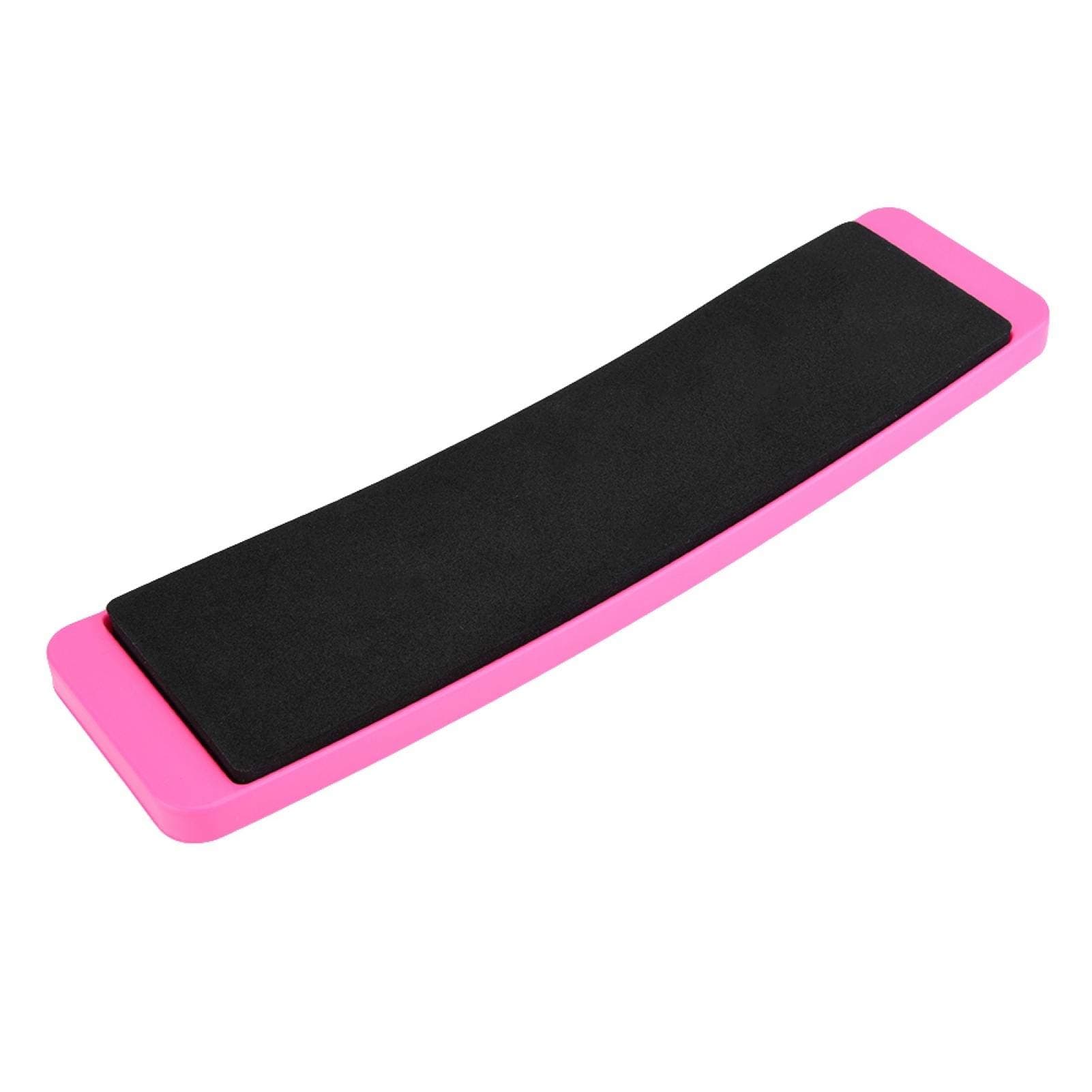 Jeankak Dance Spin Board, Sturdy with Rubber Pad, Black/Pink Figure Skating Practice Board for Ballet Dancers