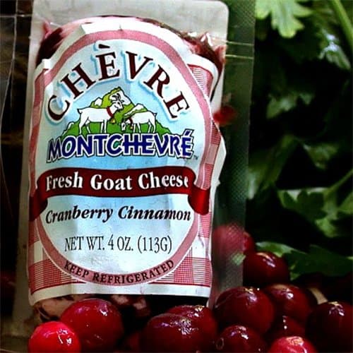 Montchevre Goat Log Cranberry and Cinnamon, 4 oz