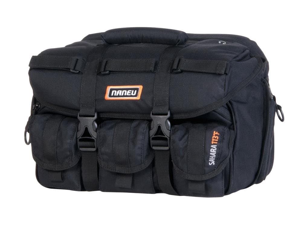 113f Sahara Camera Bag with Laptop Compartment (Black)