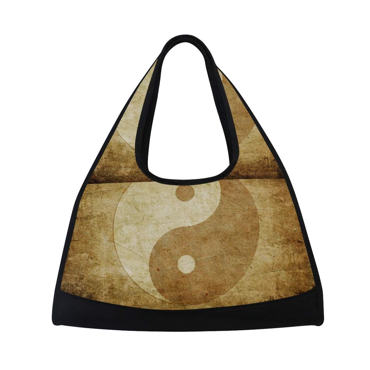 DragonSwordlinsu COOSUN Yin Yang Symbol Duffle Bag Shoulder Handy Sports Gym Bags Tennis Badminton Racket Bag for Men and Women